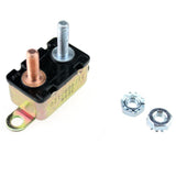 Max Pair 12V SAE Reset Circuit Breaker w/ Rubber Cover Overload Protection 40A