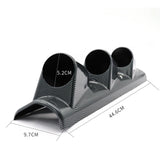 Maxbell Universal 52mm Car Dash Part Left Side Three Holes Instrument Bracket Gauge Pod Holder PJ-3599