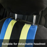 Max Car Fabric Front Rear Seat Covers Full Set Cushion Mat Protector Yellow