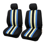 Max Car Fabric Front Rear Seat Covers Full Set Cushion Mat Protector Yellow - Aladdin Shoppers