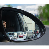 Max Maxb Pair Blind Spot Long Mirror Wide Angle Rearview Mirror Adjustable Blue