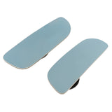 Max Maxb Pair Blind Spot Long Mirror Wide Angle Rearview Mirror Adjustable Blue