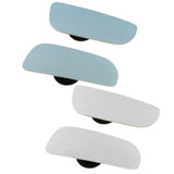 Max Maxb Pair Blind Spot Long Mirror Wide Angle Rearview Mirror Adjustable Blue