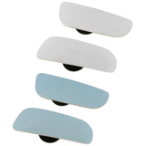Max Maxb Pair Blind Spot Long Mirror Wide Angle Rearview Mirror Adjustable Blue