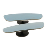 Max Maxb Pair Blind Spot Long Mirror Wide Angle Rearview Mirror Adjustable Blue