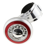 Max Maxb Steering Wheel Spinner Knob Power Handle Booster for Car Red