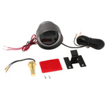 Max Maxb DC 12V/24V Car LCD Digital Voltmeter Water Temp Gauge Meter with Sensor 14mm