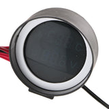 Max Maxb DC 12V/24V Car LCD Digital Voltmeter Water Temp Gauge Meter with Sensor 14mm