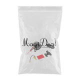 Max Maxb DC 12V/24V Car LCD Digital Voltmeter Water Temp Gauge Meter with Sensor 16mm