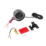 Max Maxb DC 12V/24V Car LCD Digital Voltmeter Water Temp Gauge Meter with Sensor 16mm