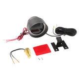 Max Maxb DC 12V/24V Car LCD Digital Voltmeter Water Temp Gauge Meter with Sensor 17mm