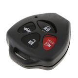 Max Car 4 Buttons Remote Key Cover Case Shell For Toyota Camry Highlander Vios