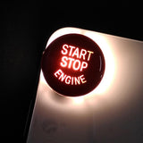 Max 25mm Car Engine Start Stop Button Cover Trim Decor For BMW E Chassis Red
