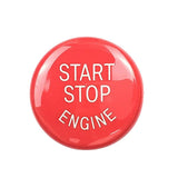 Max 25mm Car Engine Start Stop Button Cover Trim Decor For BMW E Chassis Red