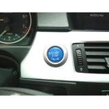Max 25mm Car Engine Start Stop Button Cover Trim Decor For BMW E Chassis Blue