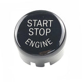 Max Car Engine Start Stop Button Cover For BMW F/G Chassis Series 25mm Black