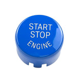 Max Car Engine Start Stop Button Cover For BMW F/G Chassis Series 25mm Blue