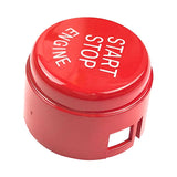 Max 25mm Engine Start Stop Button Cover Trim For BMW F/G Chassis Series Red