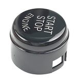 Max 25mm Engine Start Stop Button Cover Trim For BMW F/G Chassis Series Black