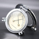 Max Marine Boat RV Round Vintage Humidity Temperature Meter Gauge Silver