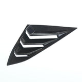 Max Maxb Pair Car Rear Window Blinds Side Tuyere Louver Cover for Honda Civic Black 2