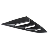 Max Maxb Pair Car Rear Window Blinds Side Tuyere Louver Cover for Honda Civic Black 2