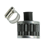 Max Maxb 12mm Mushroom Head Air Intake Filter Cleaner Universal For Automobile Black