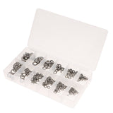 Max Maxb 350PCS M3-M10 Stainless Steel Flat & Spring Lock Washers Assortment Set