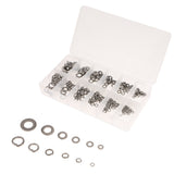 Max Maxb 350PCS M3-M10 Stainless Steel Flat & Spring Lock Washers Assortment Set