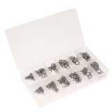 Max Maxb 350PCS M3-M10 Stainless Steel Flat & Spring Lock Washers Assortment Set