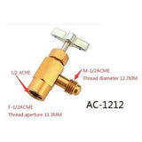 Max Maxb Alloy R134a R134 AC Interdynamics DV-134 CAN TAP Dispensing Valve Opener 1