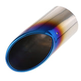 Maxbell Car Round Stainless Steel Exhaust Tail Muffler Tip Pipe For X-Trail