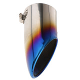 Maxbell Car Round Stainless Steel Exhaust Tail Muffler Tip Pipe For X-Trail