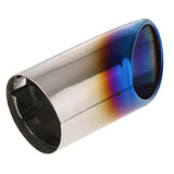 Maxbell Car Round Stainless Steel Exhaust Tail Muffler Tip Pipe For X-Trail