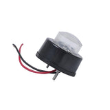 Maxbell 2pcs Car Automotive Tailer 12V/24V White LED Side Marker Light Lamp Indicators Waterproof