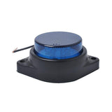 Max 2 Pieces Car Pickup Trailer Side Marker Clearance 6 LED Signal Lights Blue