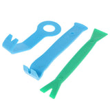 Max Maxb 16Pcs Car Removal Open Tools Door Clip Audio Panel Trim Dash Kit Green