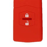 Max Maxb Car 2 Buttons Remote Silicone Key Cover Case Shell For Mazda M3 M6 Red