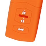 Max Maxb Car 3 Buttons Remote Silicone Key Cover Case Shell For Mazda M2 M3 Orange