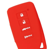 Max Maxb Car 4 Buttons Smart Remote Silicone Key Cover Case Shell For Lexus Red