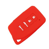 Max Maxb Car 4 Buttons Smart Remote Silicone Key Cover Case Shell For Lexus Red