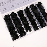 Max Maxb 305 Pieces 6 Kinds Snap-In Blanking Plug Body Hole Bungs Stopper Kits