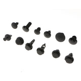 Maxbell 330 Pieces 12 Sizes Car Door Push Pin Rivet Retainer Clips for Toyota Honda