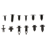 Maxbell 330 Pieces 12 Sizes Car Door Push Pin Rivet Retainer Clips for Toyota Honda