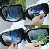 Maxbell Car Anti Fog Film Rear View Mirror Waterproof Protective Sticker  S