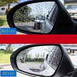 Maxbell Car Anti Fog Film Rear View Mirror Waterproof Protective Sticker  M