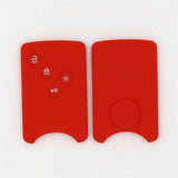 Max Maxb Car Smart Key Fob 4 Buttons Silicone Protector Cover Case For Renault Red
