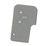 Max Maxb Car Smart Key Fob 3 Button Silicone Protector Cover Case For Renault Gray