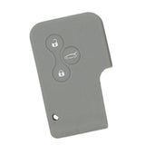 Max Maxb Car Smart Key Fob 3 Button Silicone Protector Cover Case For Renault Gray