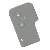 Max Maxb Car Smart Key Fob 3 Button Silicone Protector Cover Case For Renault Gray
